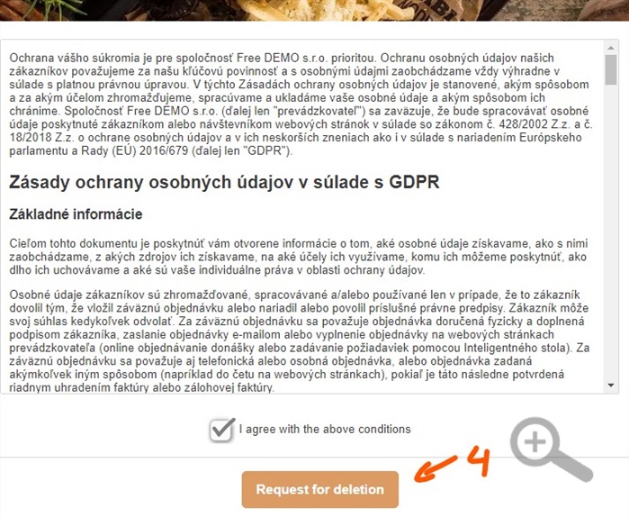 GDPR consent profile